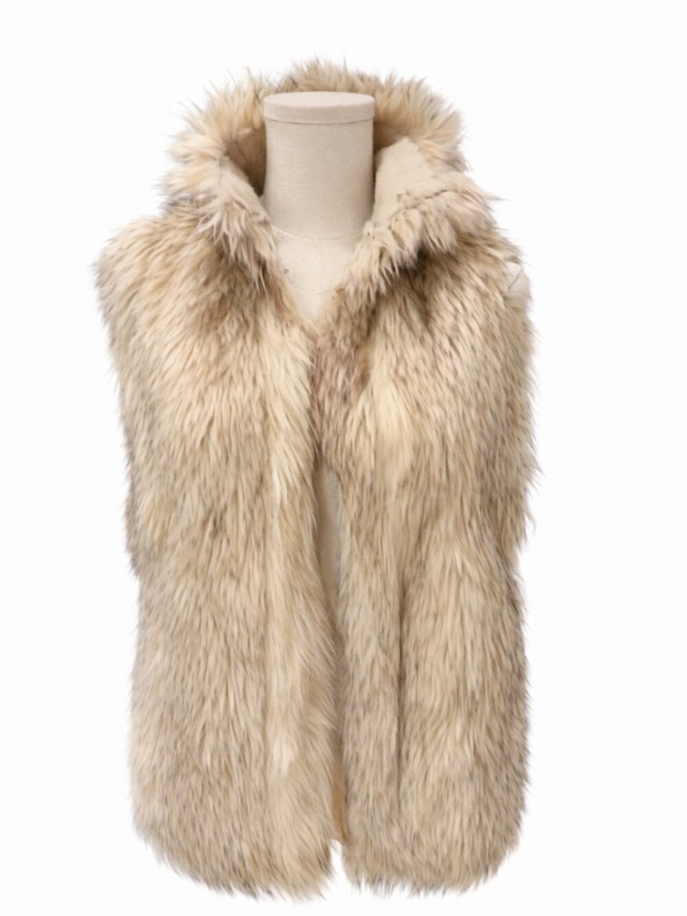 Topshop Faux Fur Vest Size US 2 / UK 6 / EU 34